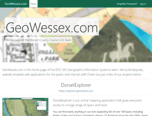 Tablet Screenshot of geowessex.com